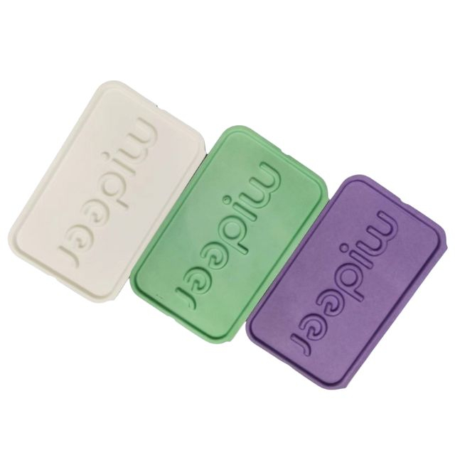 Ventas directas de fábrica de inserción de empaque moldeado de pulpa de color