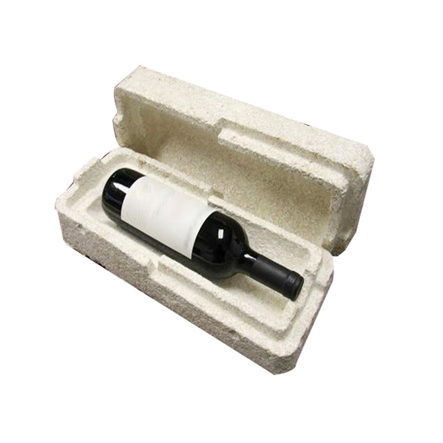 Personalización de pulpa de moldeo de botellas de vino prensado en seco