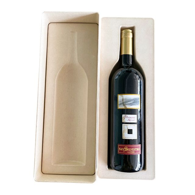 Fabricante personalizado de empaques de pulpa de vino prensada en húmedo de gama alta