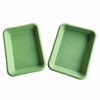 Bandejas de pulpa moldeada verde personalizadas