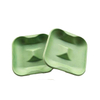 Bandejas de pulpa moldeada verde personalizadas