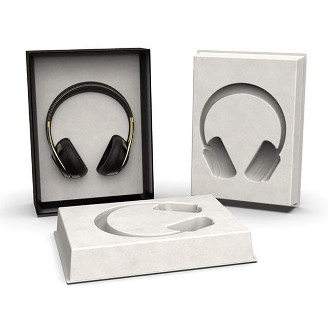 Embalaje de pulpa de auriculares personalizados al por mayor