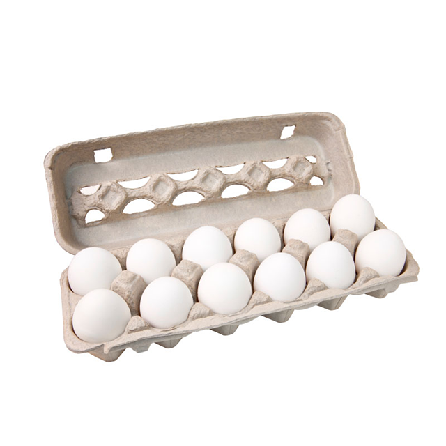 Embalaje de pulpa de cartón de huevos al por mayor